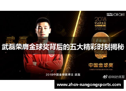 武磊荣膺金球奖背后的五大精彩时刻揭秘